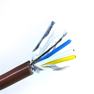 Skjermet kabel av aluminiumstape